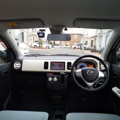 スズキ アルト OEM マツダ キャロル 動画有 6万km台 車検R8/2迄 H28年式 自動ブレーキ付 ナビ バックカメラ  ETC ドラレコ 充電用USBポート スズキ アイドリングストップ エネチャージ  レーダーブレーキサポートの画像