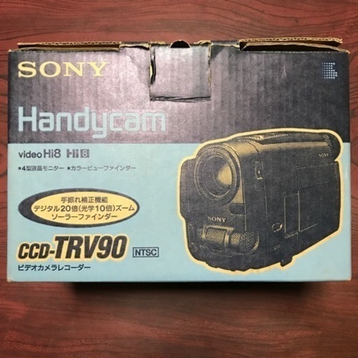 ⭐️SONY 8mmビデオカメラ CCD-TRV90   値下げ交渉可能。お気軽にお申し付け下さい。   ⭐️