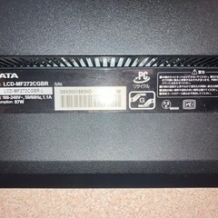 I-O DATA LCD-MF272CGBR 30インチ ジャンクの画像