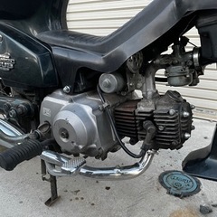 販売中‼️ホンダ　スーパーカブ　4速　セル付き　実動　中古の画像