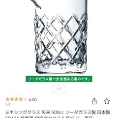 【ラスト】矢来 ミキシンググラス bar ラウンジ カフェの画像