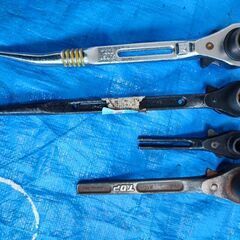 ラチェット　3本セット　建築　土工　水道　値引き交渉不可の画像