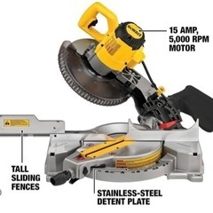 【未使用品】Dewalt miter saw DWS713の画像