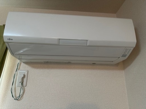 (渡し方決定済み)FUJITSUエアコン、室外機　2/11午前中受け取りに来られる方へ