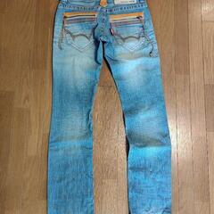 レディースEDWIN BLUE TRIP BT553 デニム XS