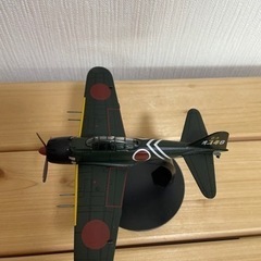 零戦ダイキャスト模型（完成品）の画像