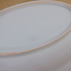 皿_オーバル_汚れありの画像