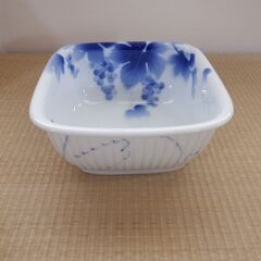 深川製_和皿_四角_17.5cm角×８ｃｍ
