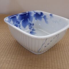 深川製_和皿_四角_17.5cm角×８ｃｍの画像