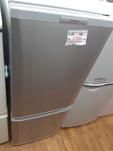 リサイクルショップどりーむ鹿大前店　No8331　冷蔵庫　２ドア　ミツビシ　２０１２年式　１４６L
