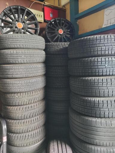 軽四中古タイヤ、中古タイヤ、155/65R14 ４本