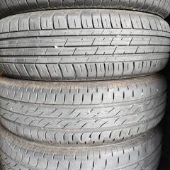 軽四中古タイヤ、中古タイヤ、155/65R14 4本