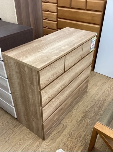 KB-9【新入荷　リサイクル品】日本製　4段チェスト　ナチュラル