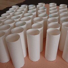 トイレットペーパーの芯 47個 無料