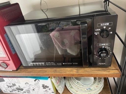 電子レンジ　Zepeal 購入3ヶ月