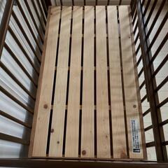ベビーベッド 澤田工業 サワベビー すのこベッド 木製の画像