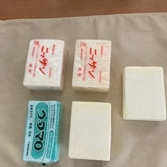 洗濯石鹸(5個、未使用品)