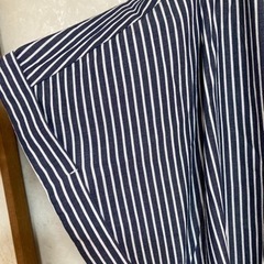 ロングワンピース　綿100% 半袖の画像