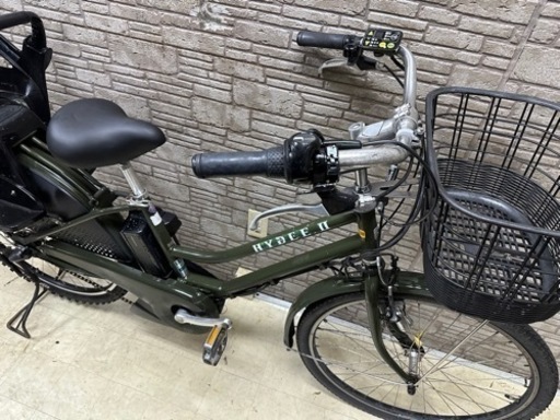 東京23区配達無料　新基準 ブリヂストン ＨＹＤＥＥ-Ⅱ(ハイディ ツー) 8.7Ah リチウム 電動自転車 中古　BS 1035