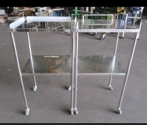 ステンレス製 作業台1台★厨房機器・業務用・調理台☆中古品