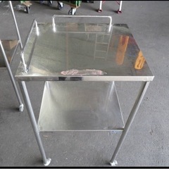 ステンレス製 作業台1台★厨房機器・業務用・調理台☆中古品の画像