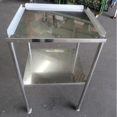 ステンレス製 作業台1台★厨房機器・業務用・調理台☆中古品の画像