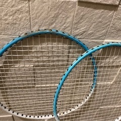 バドミントンラケット　シャトルセットの画像