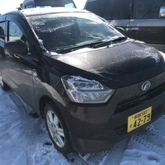 H29車　高年式　ミライース　低燃費　4WD　車検付き　冬タイヤ...