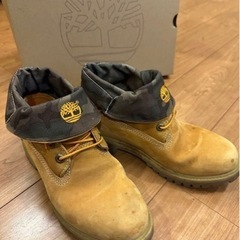 Timberlandブーツ メンズ 迷彩 イエローブーツ 