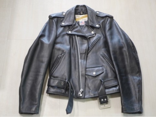 美品⭐️大特価【Schott】レザージャケット❗️ライダース618❗️サイズ34