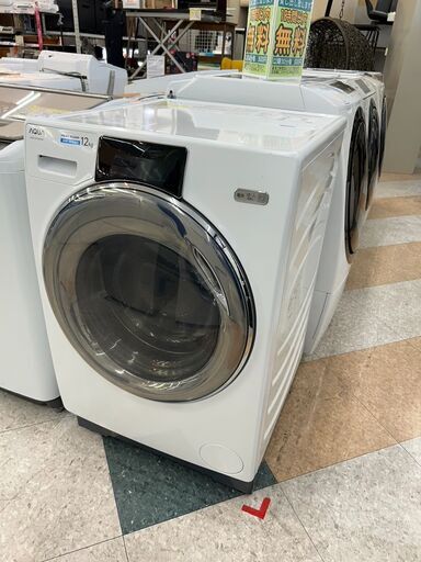 AQUA/12㎏ドラム式洗濯機/2021年式/AQW-DX12M1627