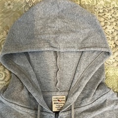 早めの取引希望値下げ中古AVIREXパーカー(グレー)の画像