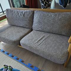 最終値引き美品グレーソファー