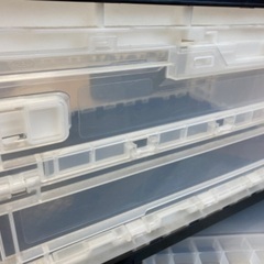 値下げ！しっかりした収納ケース　中古の画像