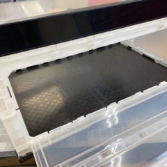 値下げ！しっかりした収納ケース　中古の画像