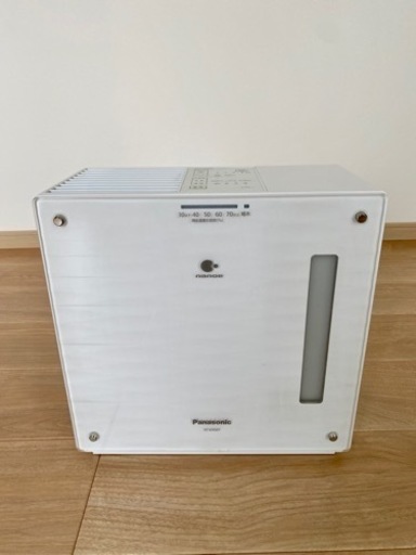 【最終値下げ】パナソニック 気化式加湿機ナノイー搭載 ~19畳 FE-KXS07-W