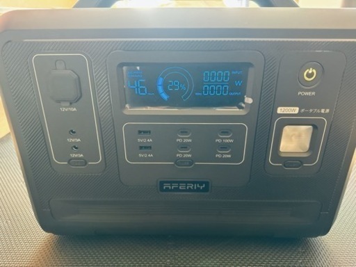 お値下げしました‼️新品 ポータブル電源 2400W 390000mAhモニター付 防災 アウトドア 