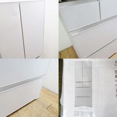 京都市内方面送料無料 大容量 505L 6ドア ファミリー向け冷蔵庫 CL19の画像