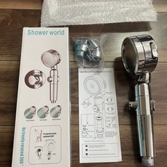 お話中 新品 シャワーヘッド の画像
