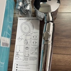 お話中 新品 シャワーヘッド の画像