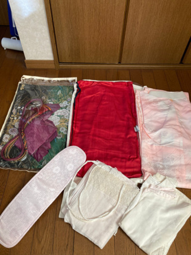 振袖、帯セット　中古