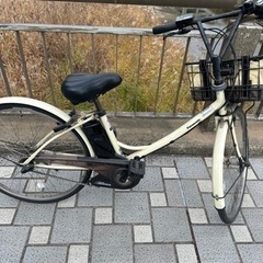 Panasonic 電動アシスト自転車(A.girl’s)＋空気入れの画像