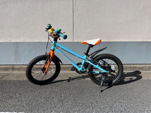 ヨツバサイクル16インチ + 付属品いろいろ (ねこぜ) 舎人の