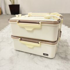  15931  松花堂 お弁当箱　小2段竹   ◆大阪市内・東大...