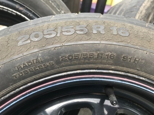 AWC DAYTONA BLACK ホイール＋タイヤ