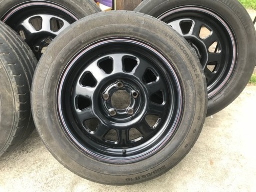 AWC DAYTONA BLACK ホイール＋タイヤ