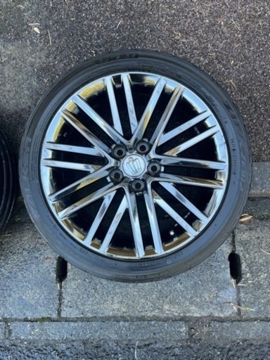 21クラウンアスリート　純正オプションホイール