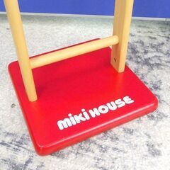 ミキハウス キッズ ハンガーラック 高さ90cm 木製 子供用 洋服掛け コート掛 miki HOUSE 札幌市の画像