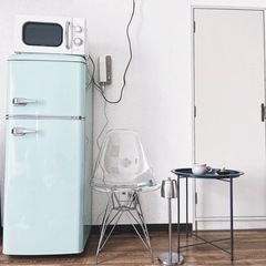 デザイナーズ家電：冷蔵庫（ミントグリーン）