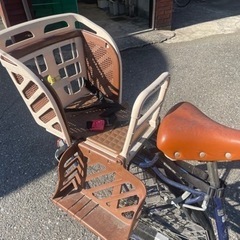 【交渉中】チャイルドシート付きママチャリの画像